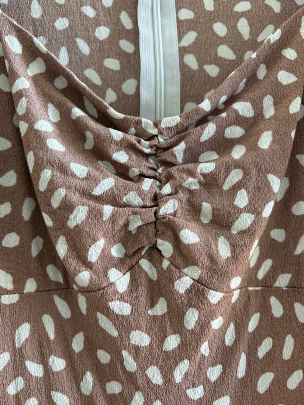 Petal & Pup Mauve Dot Midi Dress - Picture 7 of 13